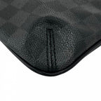 Louis Vuitton Shoulder Bag Thomas Damier Graphite Canvas Black Silver — view 8