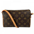 Louis Vuitton Handbag Recital Monogram Canvas Brown Gold — view 2