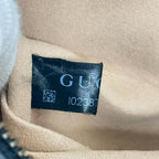 Gucci Shoulder Bag GG Marmont Leather Black Gold — view 8