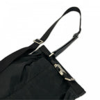 Prada Shoulder Bag Nylon Black Silver — view 4