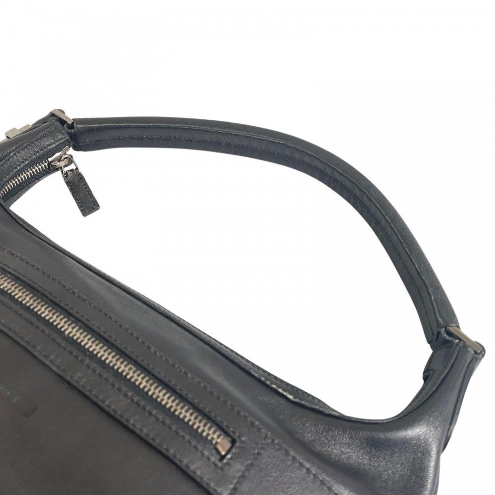 Gucci Handbag 001 Leather Black Silver — view 4