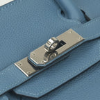 Hermes Birkin 30 Tote Togo Blue Paradise Blueparadise Silver — view 7