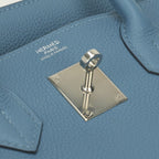 Hermes Birkin 30 Tote Togo Blue Paradise Blueparadise Silver — view 8