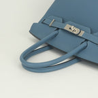 Hermes Birkin 30 Tote Togo Blue Paradise Blueparadise Silver — view 4