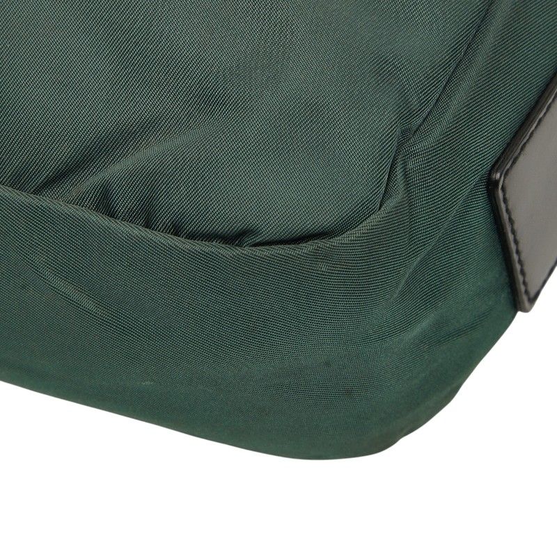 Prada Shoulder Bag Green Black Gray Nylon