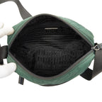 Prada Shoulder Bag Green Black Gray Nylon