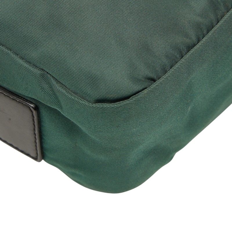 Prada Shoulder Bag Green Black Gray Nylon