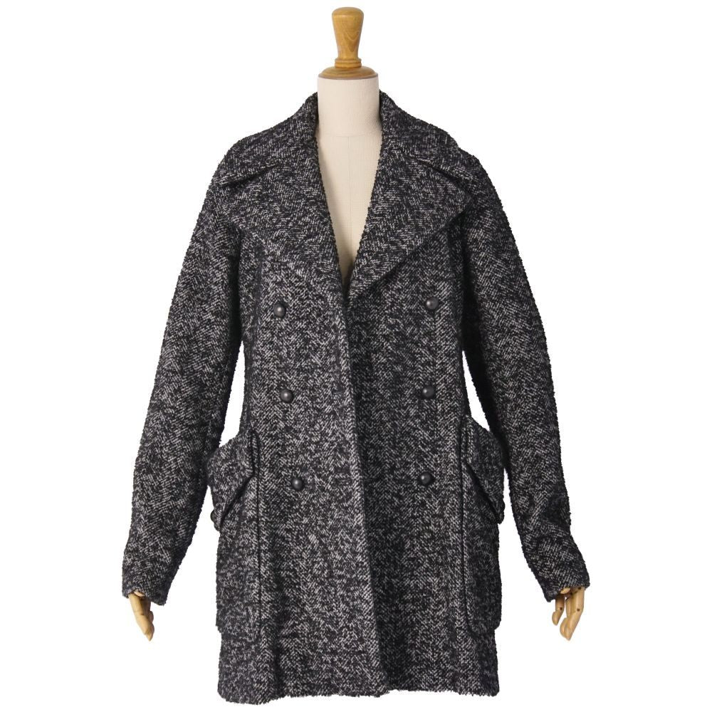 Dior Coat Black — view 4