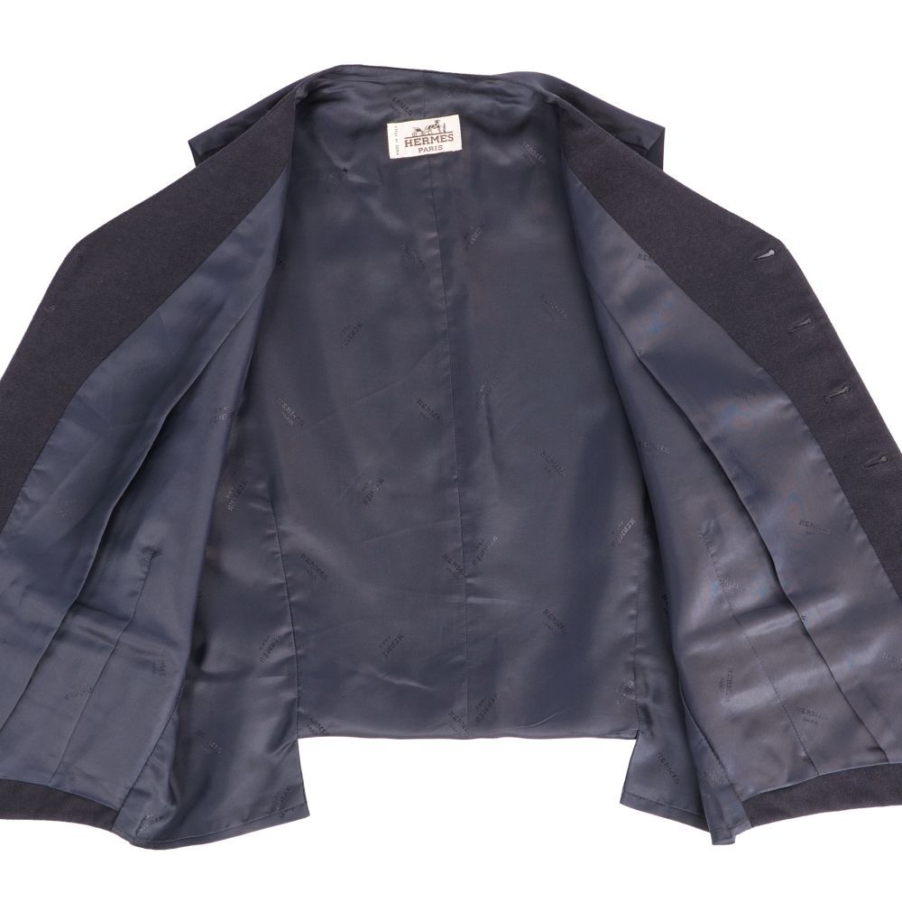 Hermes Vintage Vest Gilet Cashmere Silk — view 4