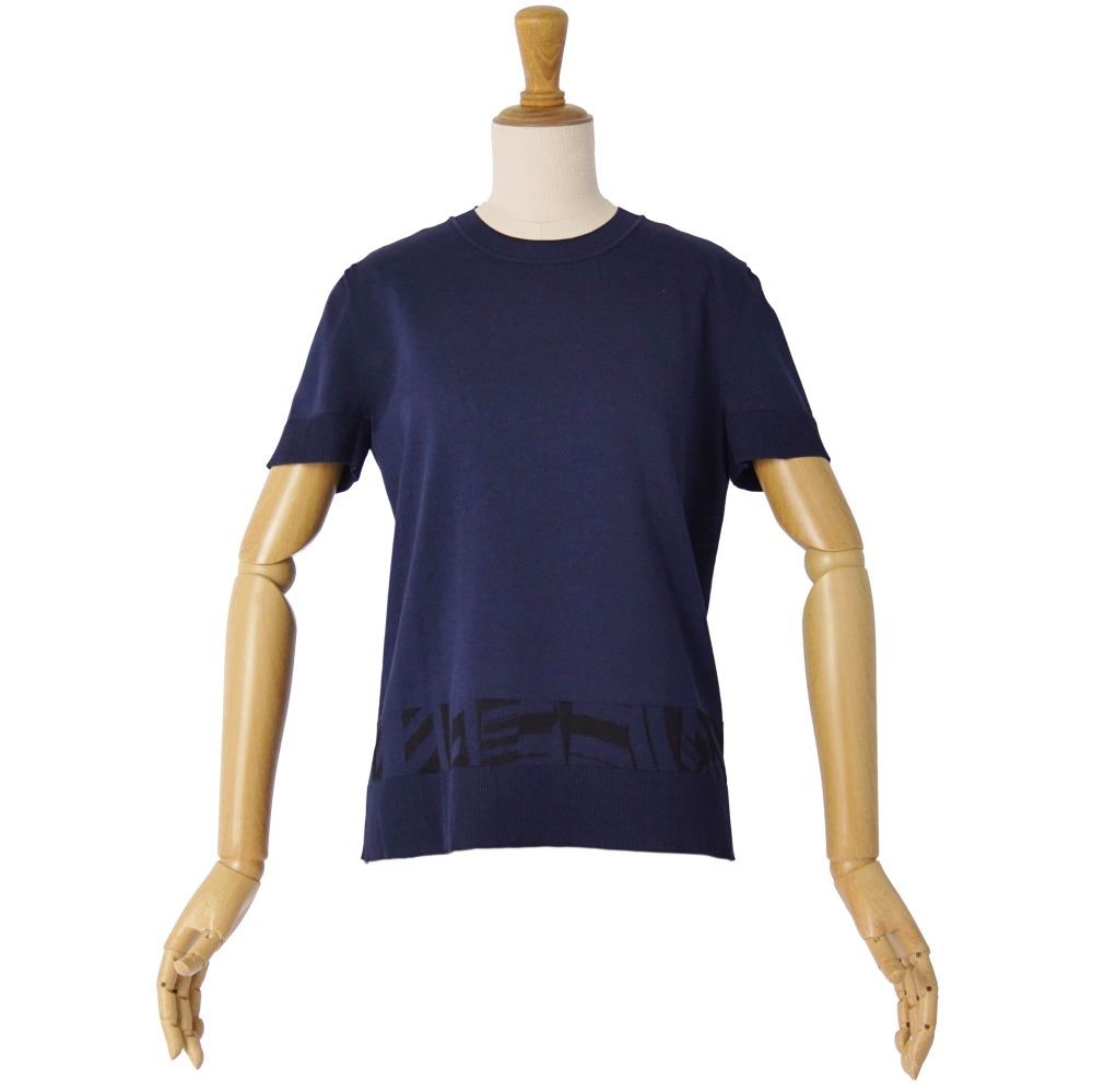 Hermes Knit Sweater Short Sleeve Silk — view 3