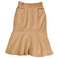 Hermes Vintage Skirt Long Camel