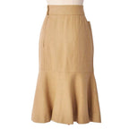 Hermes Vintage Skirt Long Camel — view 6