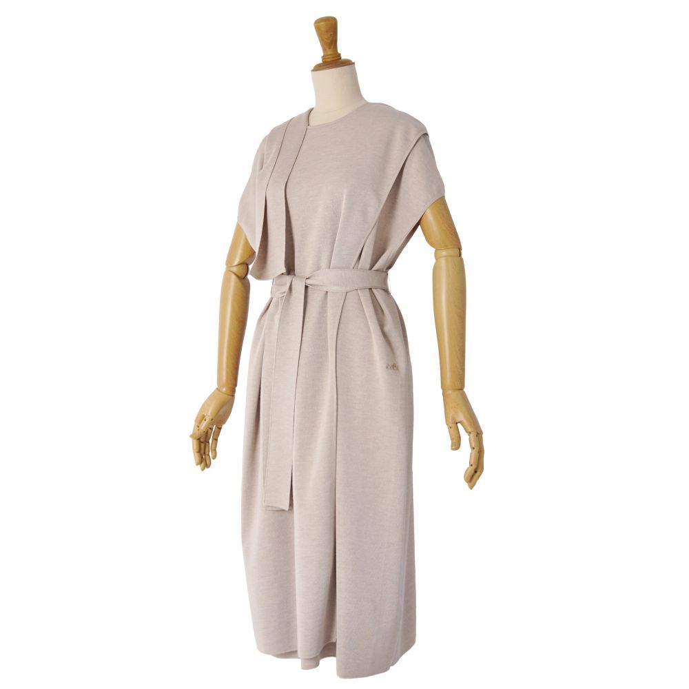 Hermes Dress Belted Knit Flen — view 2