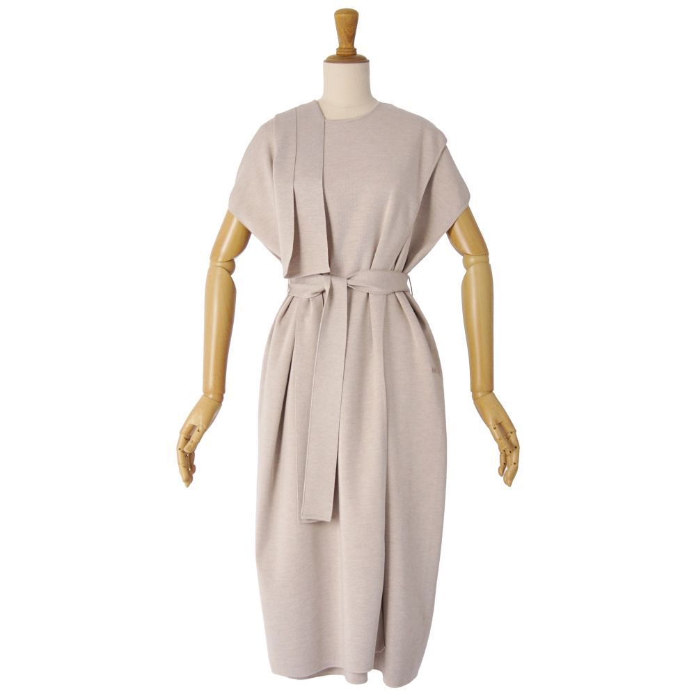 Hermes Dress Belted Knit Flen