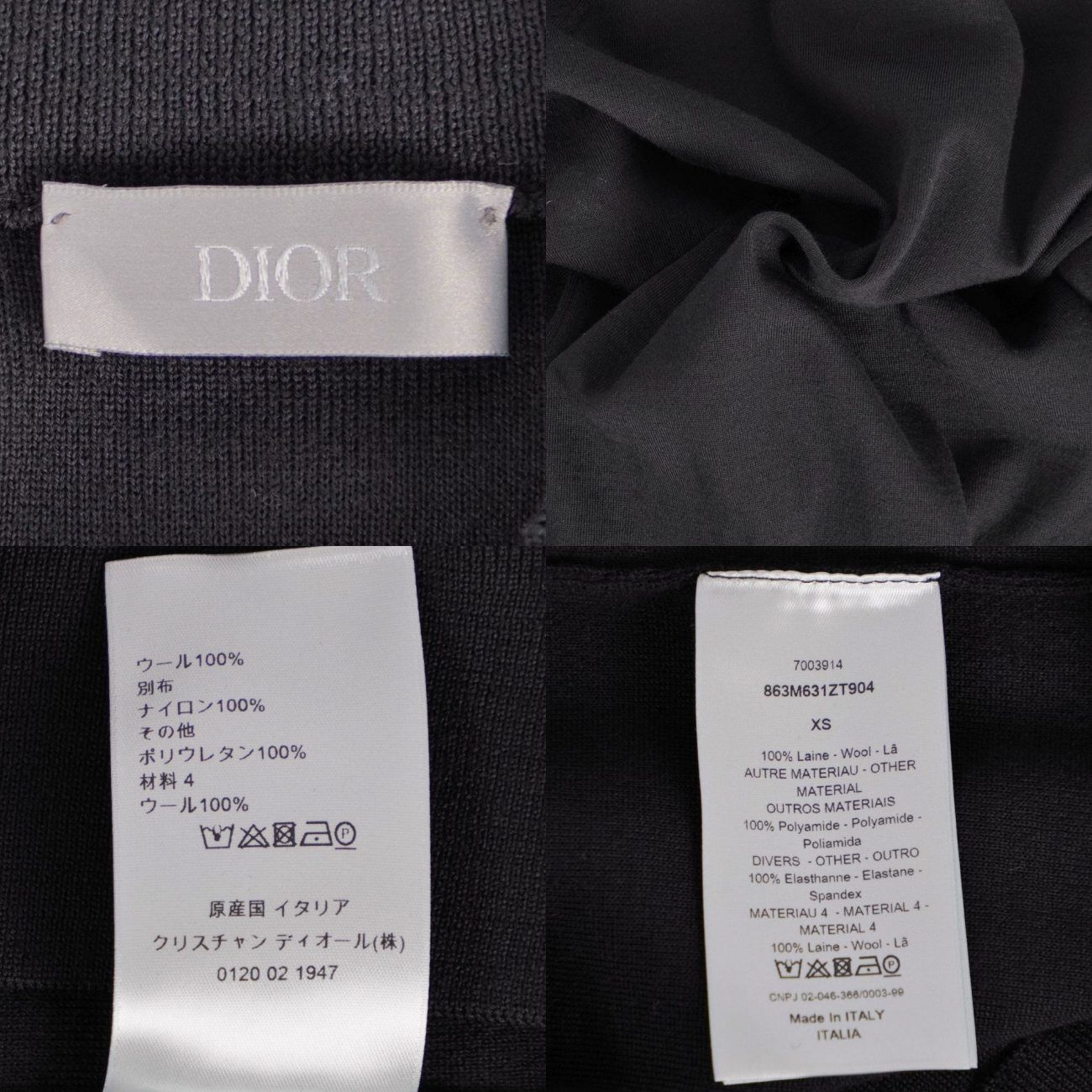 Dior Knit Sweater Long Sleeve — view 5