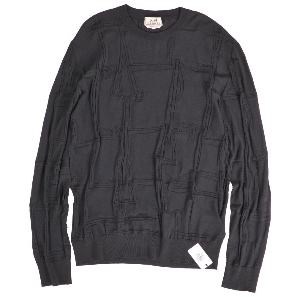 Hermes Knit Jeu de Point Arne Se Sweater