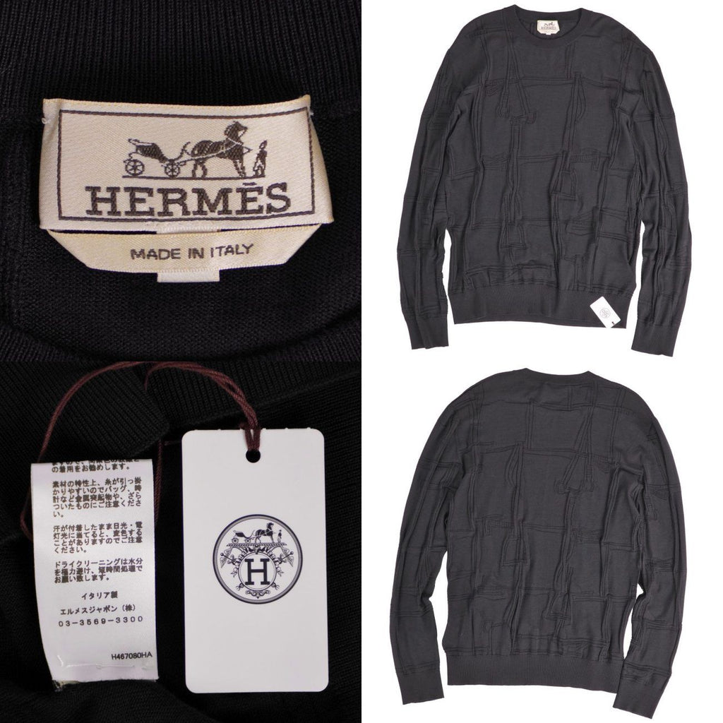 Hermes Knit Jeu de Point Arne Se Sweater — view 5