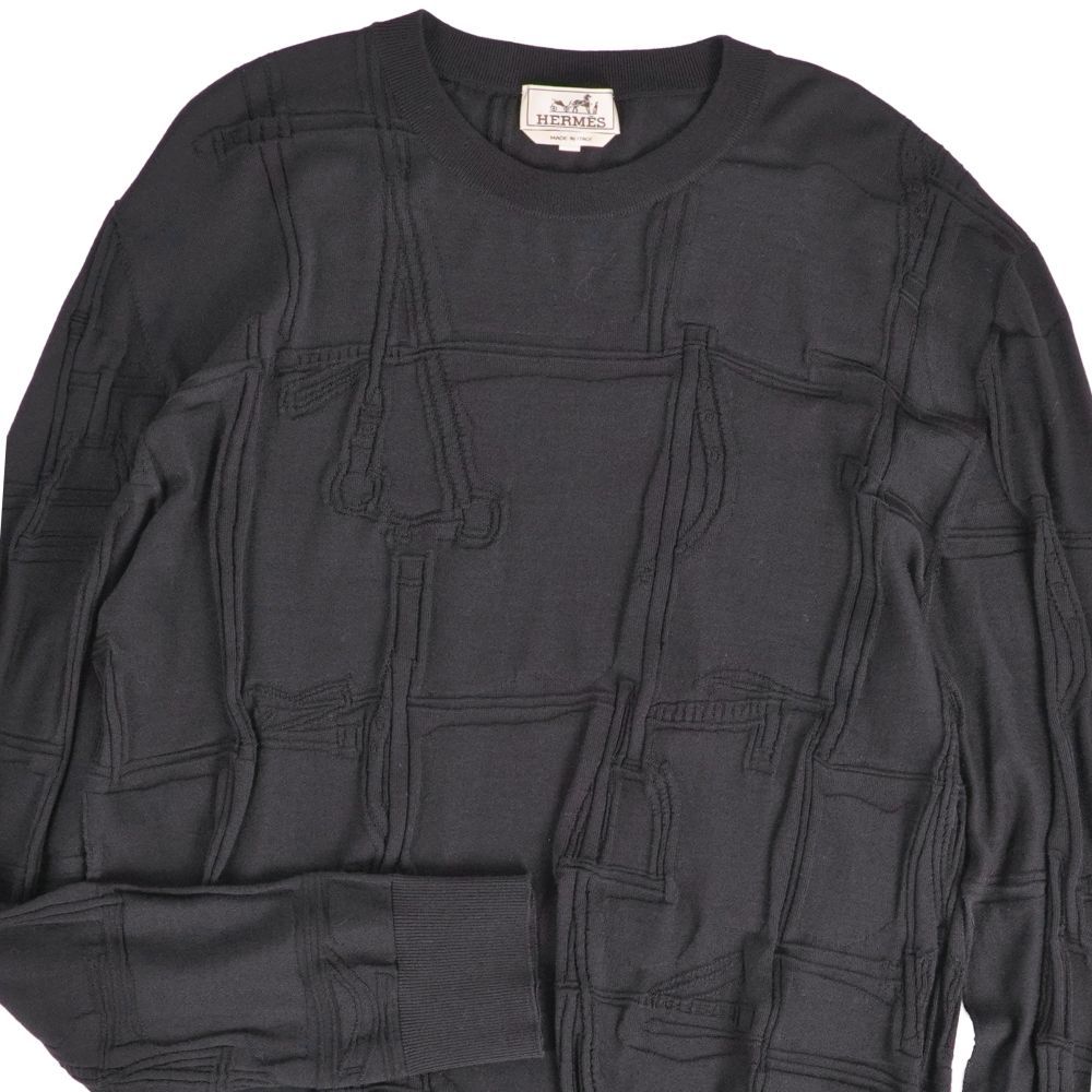 Hermes Knit Jeu de Point Arne Se Sweater — view 2
