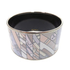 Hermes Enamel TGM Bangle Metal Blue Bracelet
