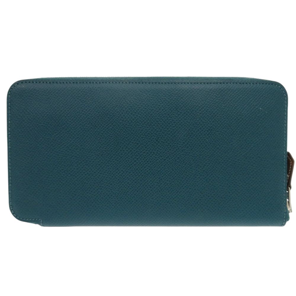 Hermes Azap Long Silk in Veau Vert Bosphore Wallet