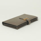 Hermes Bearn Souffle Wallet Epsom Etoupe Gray Gold Veau