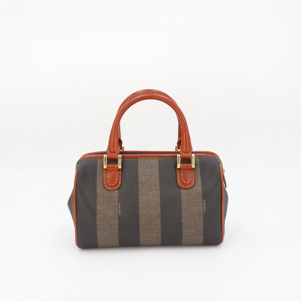 Fendi Pecan Mini Boston Bag