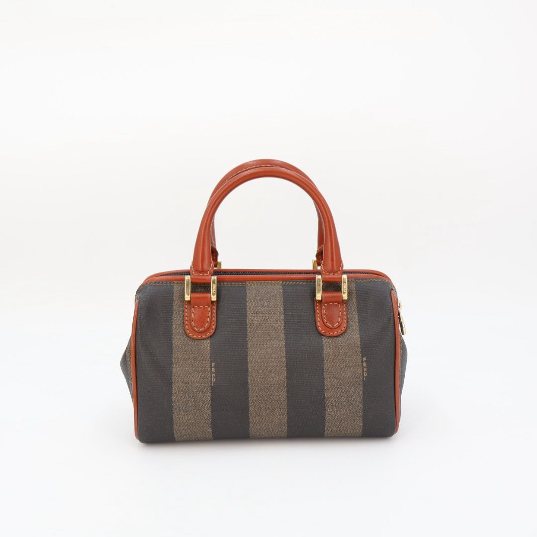 Fendi Pecan Mini Boston Bag