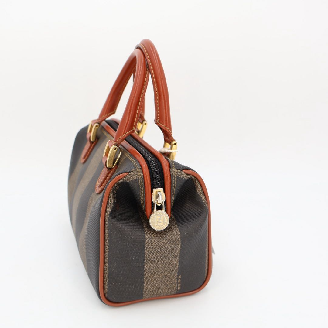 Fendi Pecan Mini Boston Bag