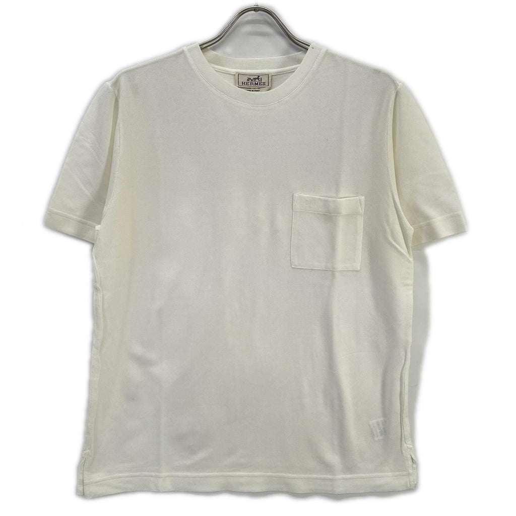 Hermes Embroidery Pocket Kanoko T-Shirt
