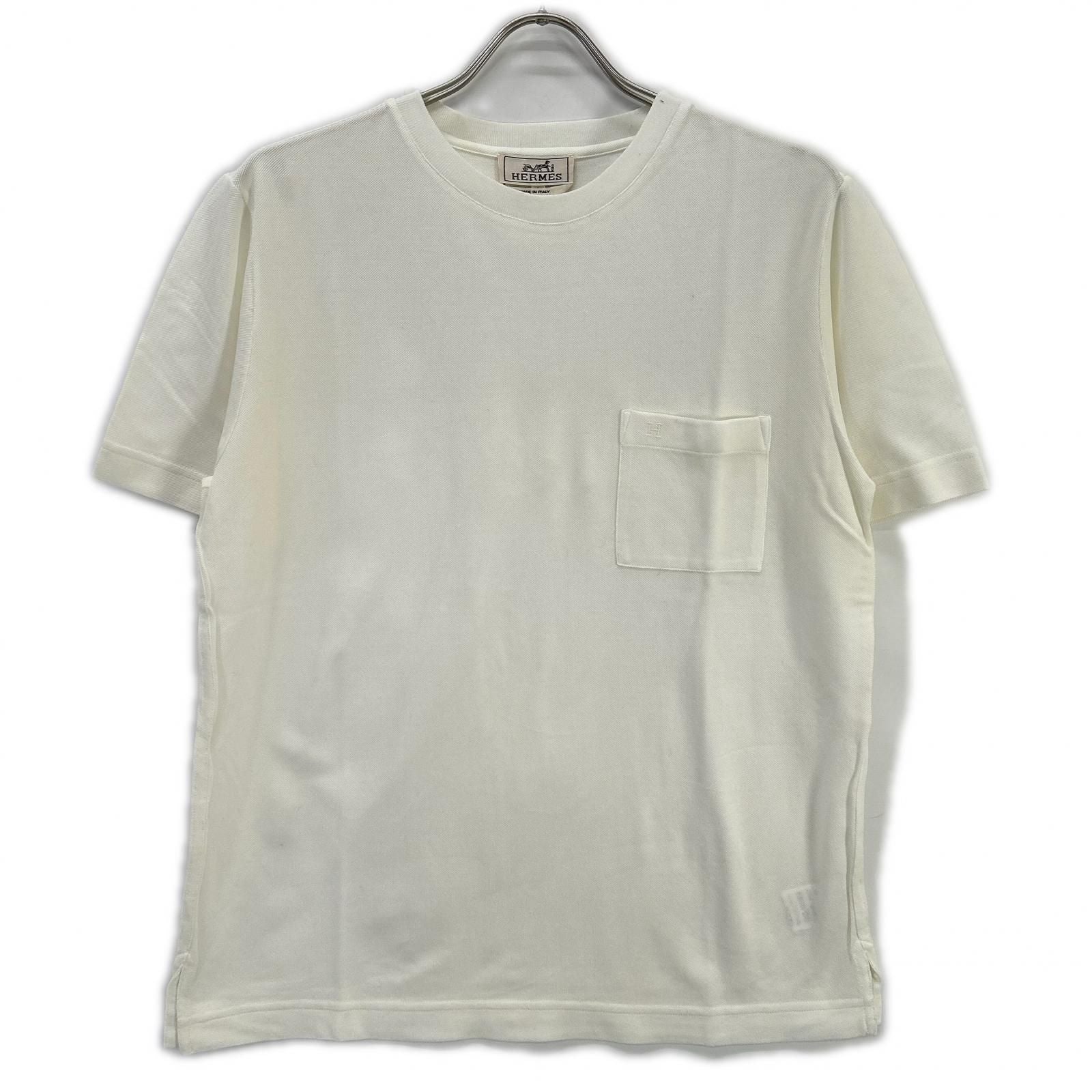 Hermes Embroidery Pocket Kanoko T-Shirt