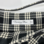 Dior Plaid Belted Tweed Mini Skirt — view 3