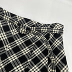Dior Plaid Belted Tweed Mini Skirt — view 6