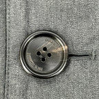 Dior Homme Black Charcoal Reversible Peacoat 46 Coat — view 8