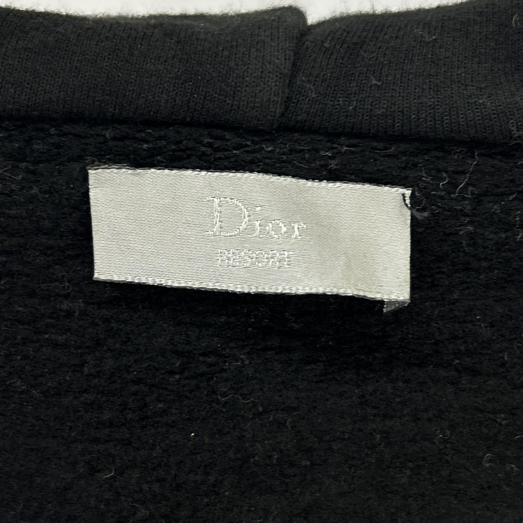 Dior Homme Resort Black Bee Embroidery Double Zip Up Hoodie 46 — view 4