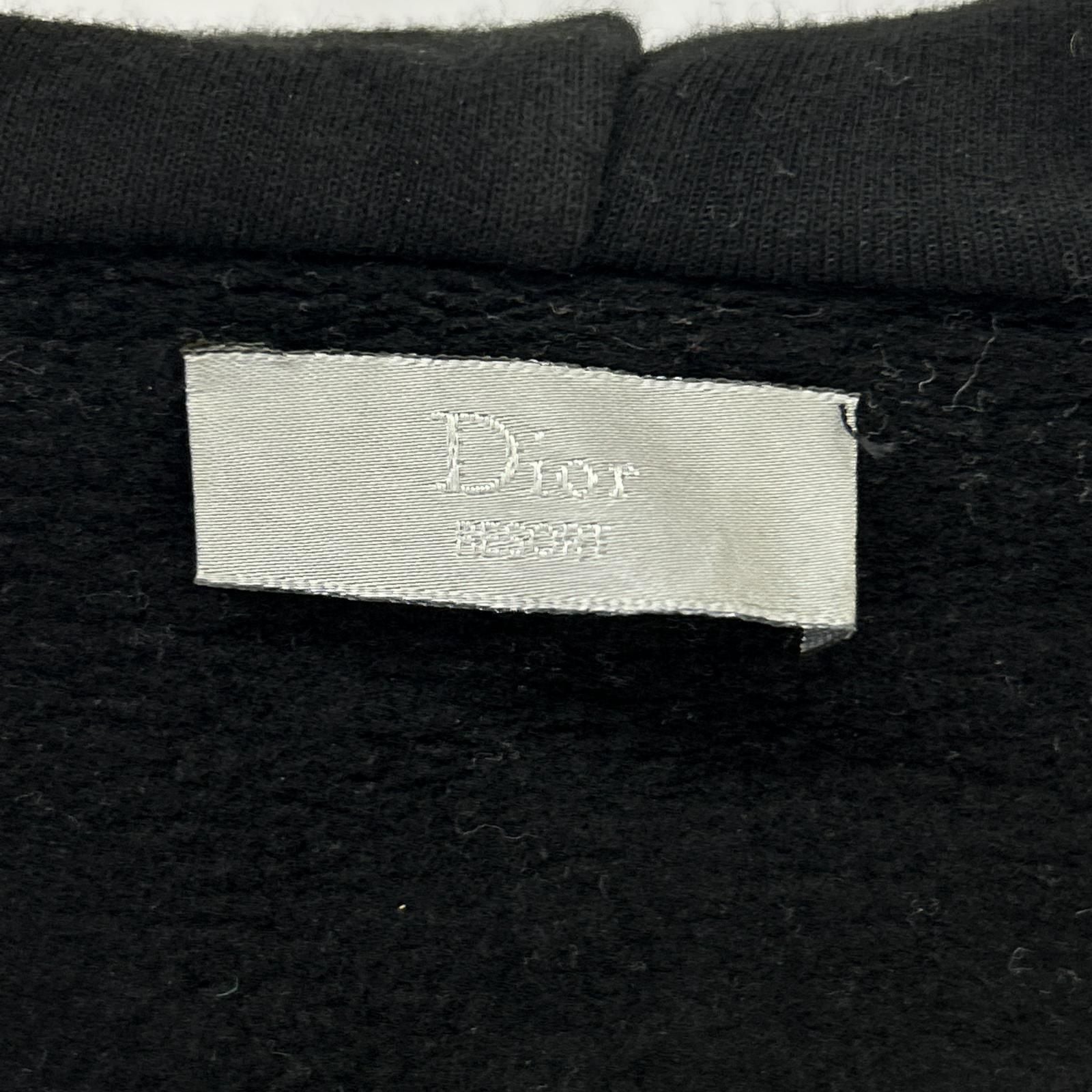 Dior Homme Resort Black Bee Embroidery Double Zip Up Hoodie 46 — view 4