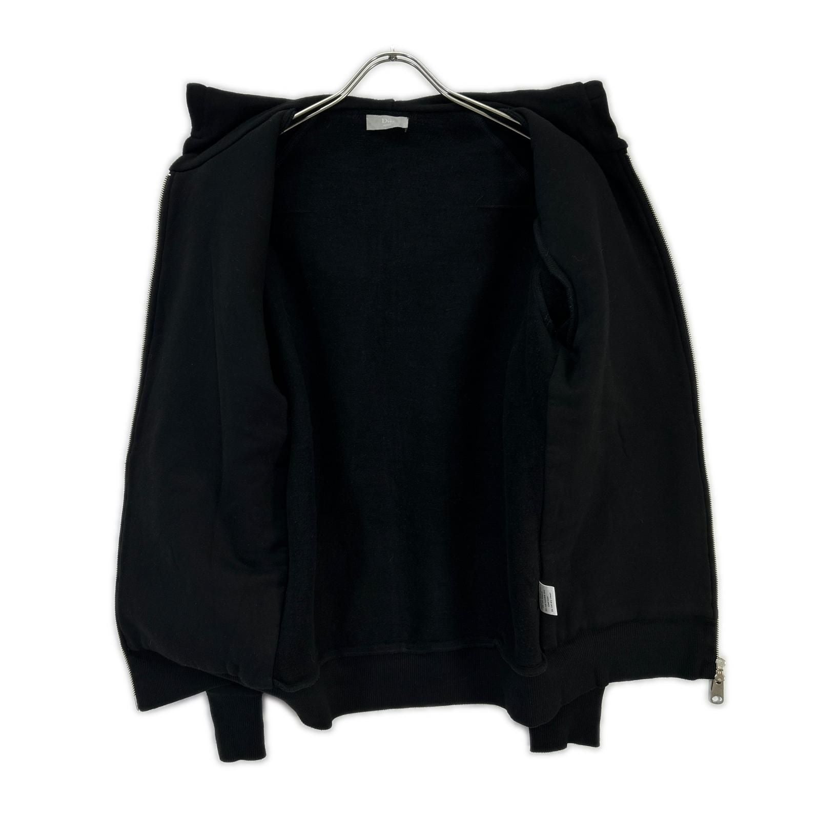 Dior Homme Resort Black Bee Embroidery Double Zip Up Hoodie 46 — view 3