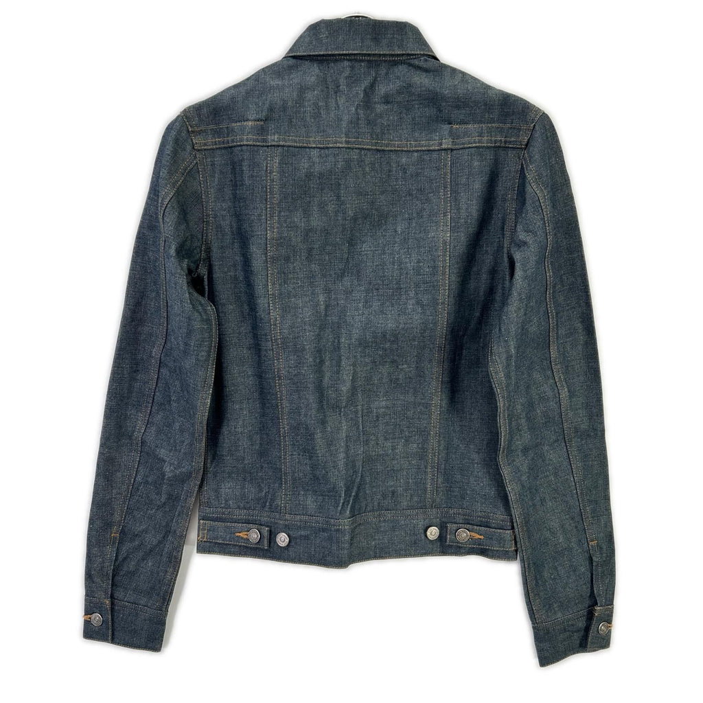 Dior Homme Blue Cotton 100 Trucker Denim Jacket 44 — view 2