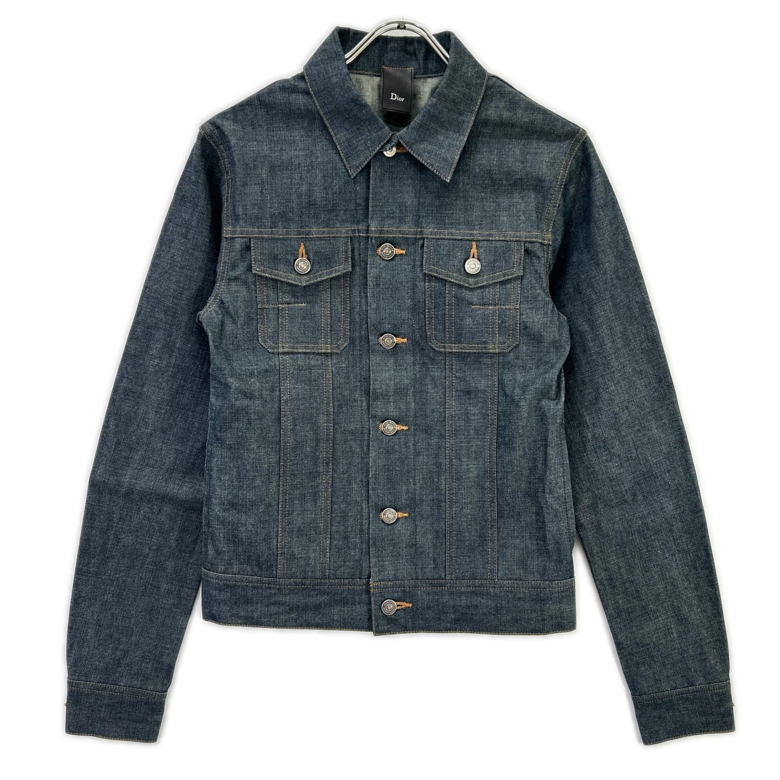 Dior Homme Blue Cotton 100 Trucker Denim Jacket 44