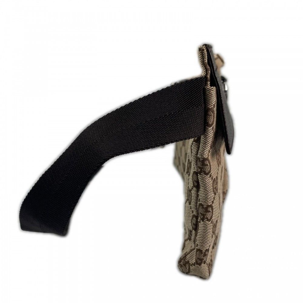 Gucci Waist Bag GG Canvas Beige Silver — view 3