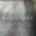 Chanel Bag Matte Caviar Leather Black Gold — view 8