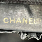 Chanel Bag Matte Caviar Leather Black Gold — view 7