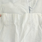 Chanel Coco Button Balloon Silhouette Pants Wide Cotton 36 Light Blue CX — view 6