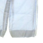 Chanel Coco Button Balloon Silhouette Pants Wide Cotton 36 Light Blue CX — view 4