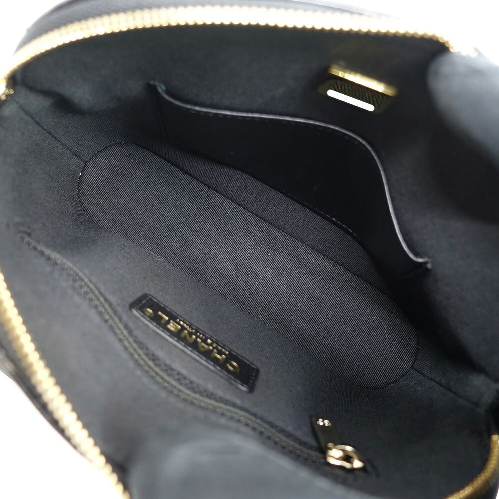 Chanel Small Shopping Shiny Lambskin BK GD Shoulder Bag