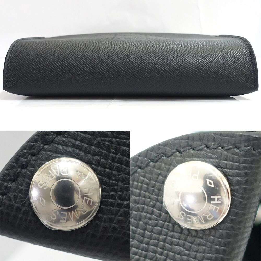 Hermes Vide Poche BK Veau Epsom Shoulder Bag
