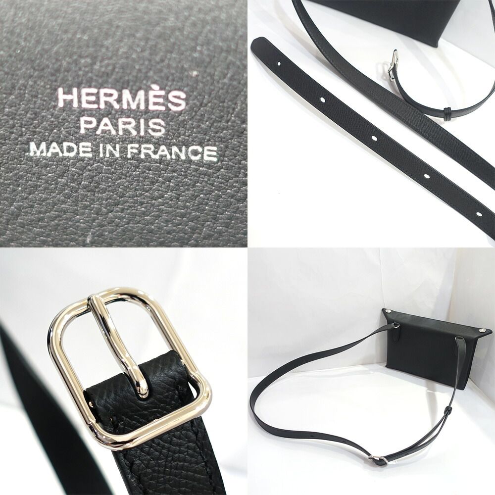 Hermes Vide Poche BK Veau Epsom Shoulder Bag