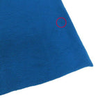 Hermes Vintage Knit Dress High Neck Knee Length Wool Blue 38 — view 6