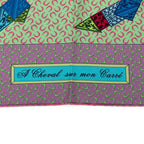 Hermes Carre 90 a Cheval Sur Mon Riding a Horse Scarf Large Multicolor Silk