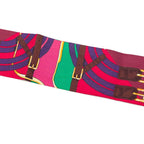 Hermes Twilly Mors a Jouets Horse Bit Scarf Red Multicolor Silk