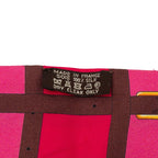 Hermes Twilly Mors a Jouets Horse Bit Scarf Red Multicolor Silk